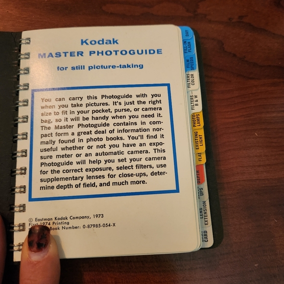 Vintage Kodak Master Photoguide Notebook - Picture 2 of 4